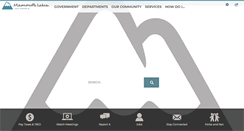 Desktop Screenshot of ci.mammoth-lakes.ca.us